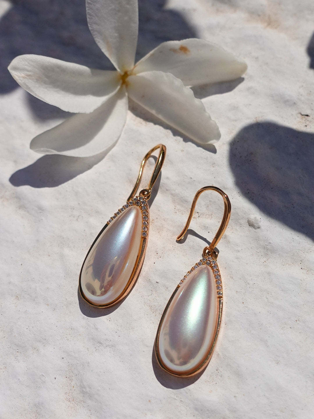 Pearl Tears Earrings