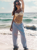 Road trip  organic cotton strait-leg sweats